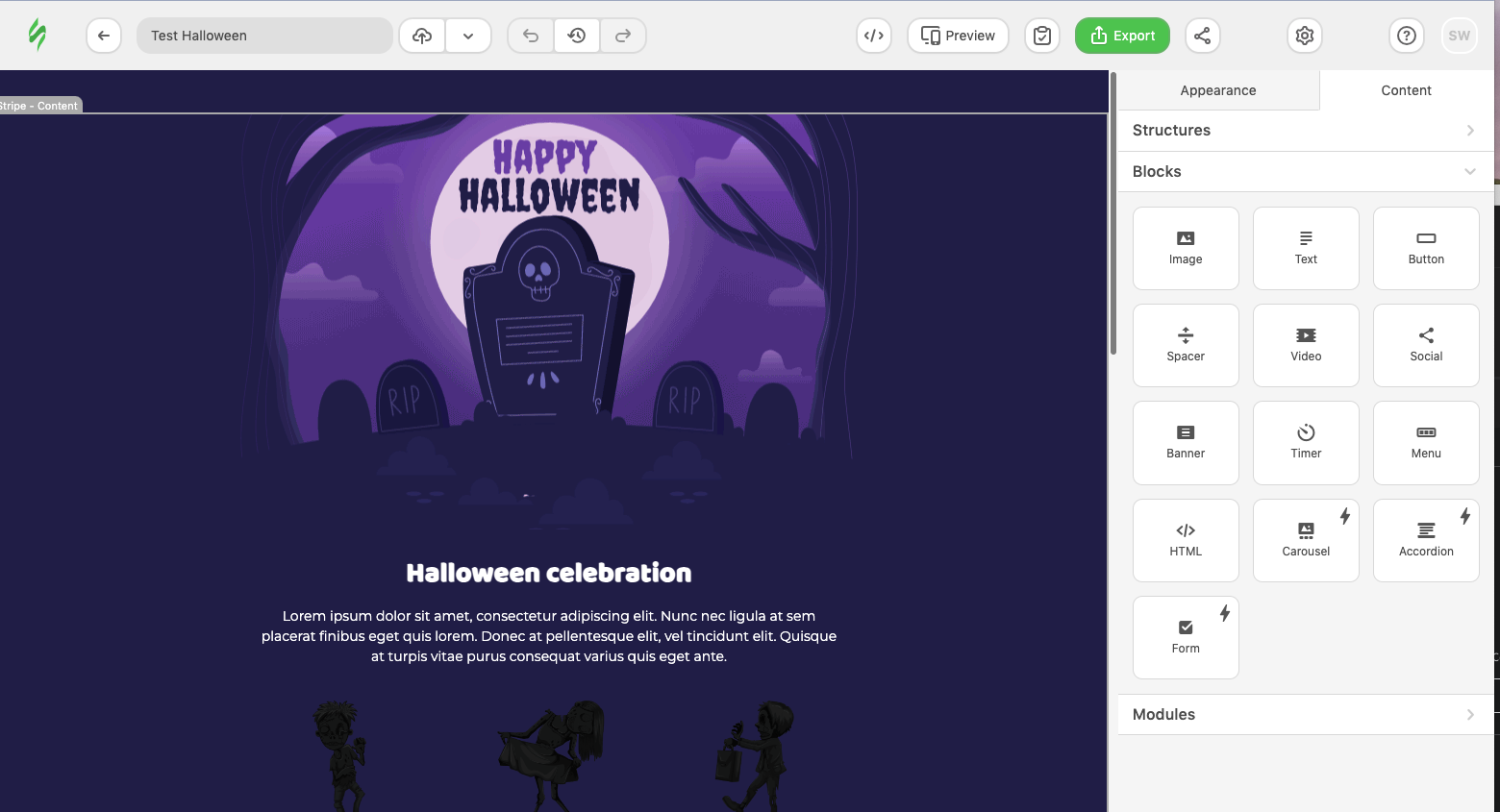 Stripo Email Templates Odoo